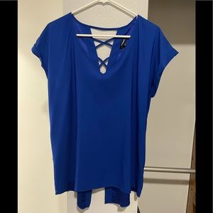 Express cross back Gramercy blouse